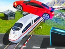 Marvelous Highway Car Stunt Ramp Car Stunt Race