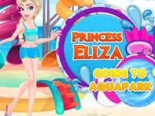 Princess Eliza Going To Aquapark